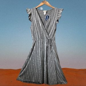 Caution to the Wind Striped Dress